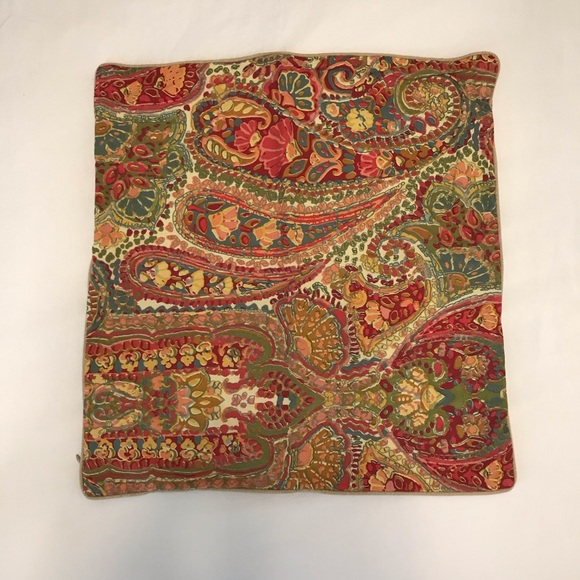 Pottery Barn Paisley Throw Pillow Cover - Picture 7 of 12